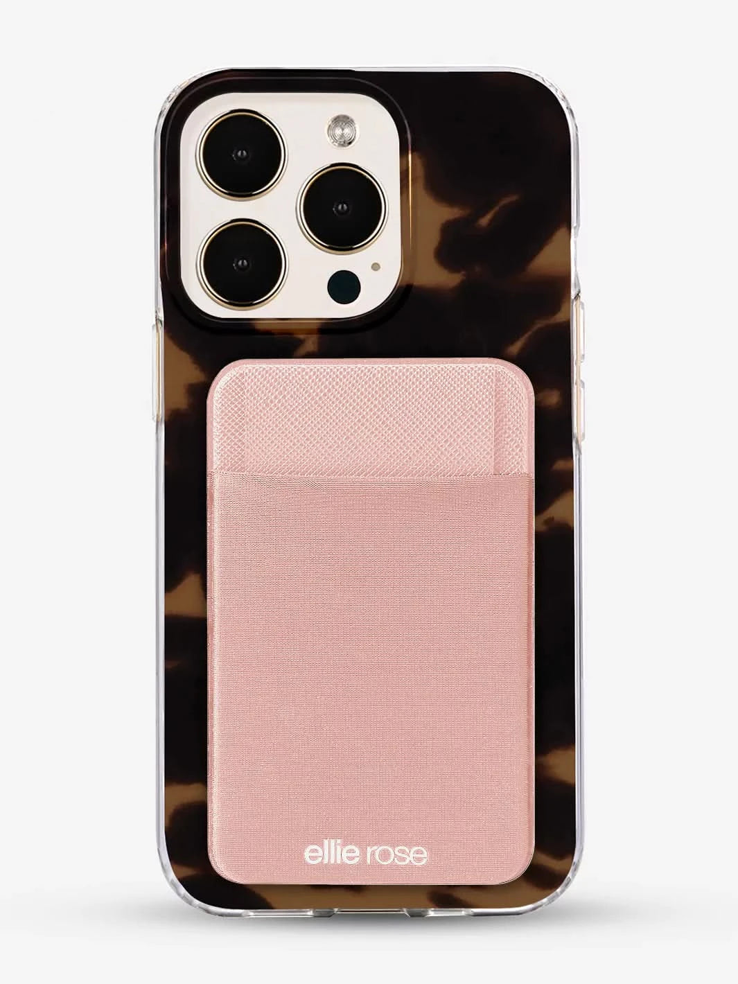 Stick-On Phone Pocket (Blush) - Clear Quartz Market