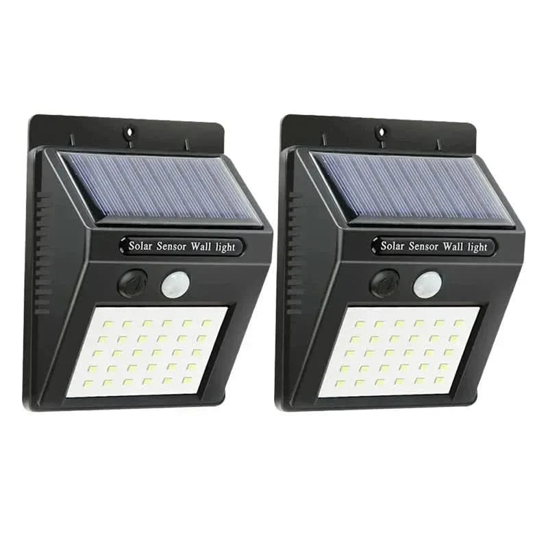 Solar-Powered Outdoor Motion Sensor LED Wall Light