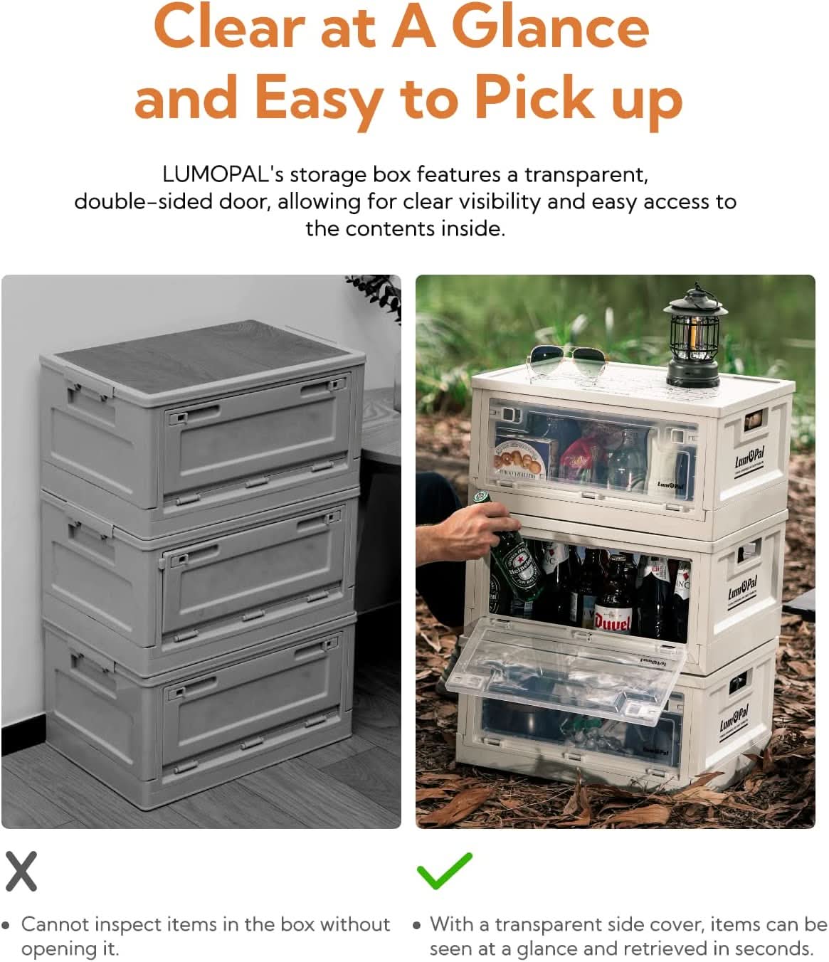 Lum box  47qt Storage Box