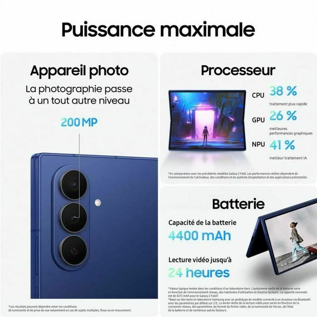 Smartphone Samsung Z FOLD 7 8" 12 GB RAM 512 GB Black-3