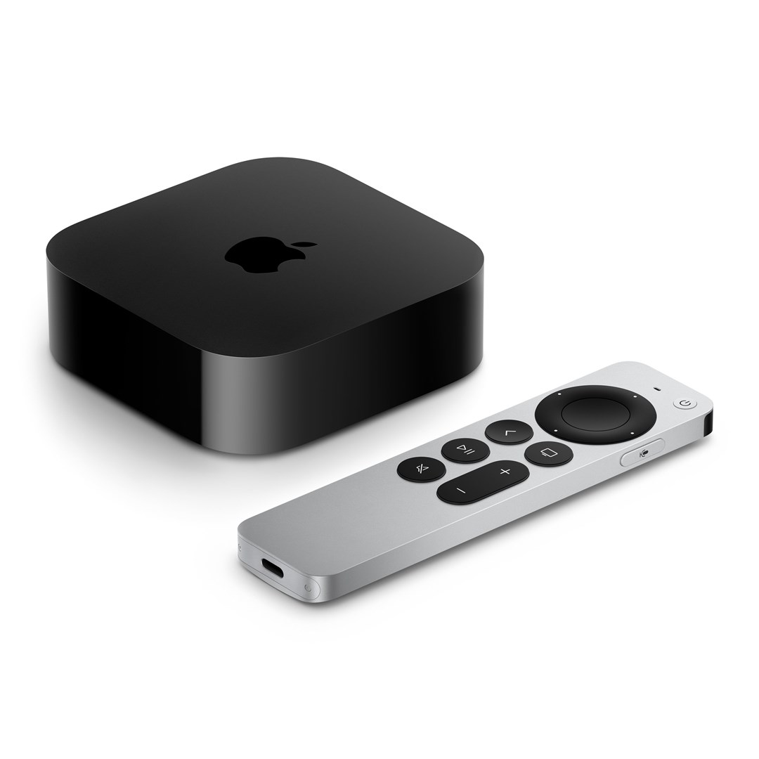 Odtwarzacz multimedialny Apple Apple TV 4K Wi-Fi with 64GB storage (2022) (MN873CS/A) - Clear Quartz Market