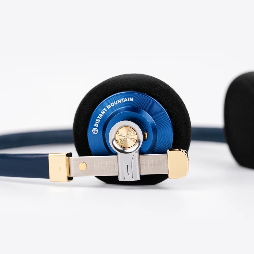 ROSESELSA Distant Mountain 10th Anniversary Edition 40mm DD HIFI On-Ear Headphone Outdoor Classic Retro Headset with RZ-200m DAC