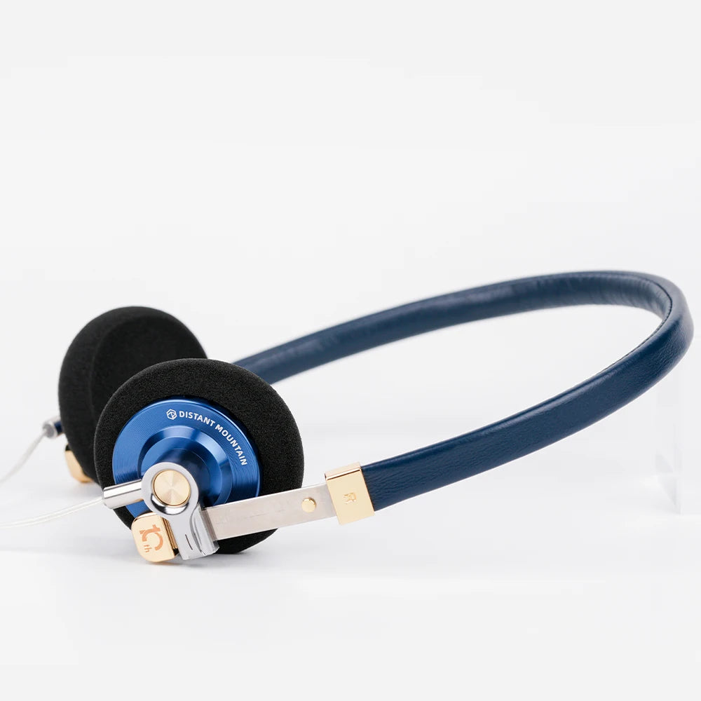 ROSESELSA Distant Mountain 10th Anniversary Edition 40mm DD HIFI On-Ear Headphone Outdoor Classic Retro Headset with RZ-200m DAC