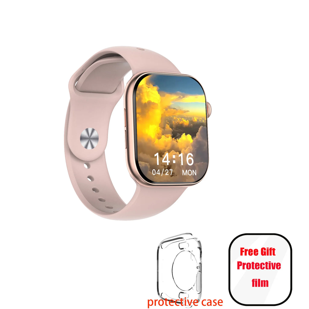 DT Watch Smart Watch X Series 10 AMOLED 46mm 4GB ROM TWS NFC Compass BT Call ChatGPT Sport Smartwatch Men Women For Android Ios