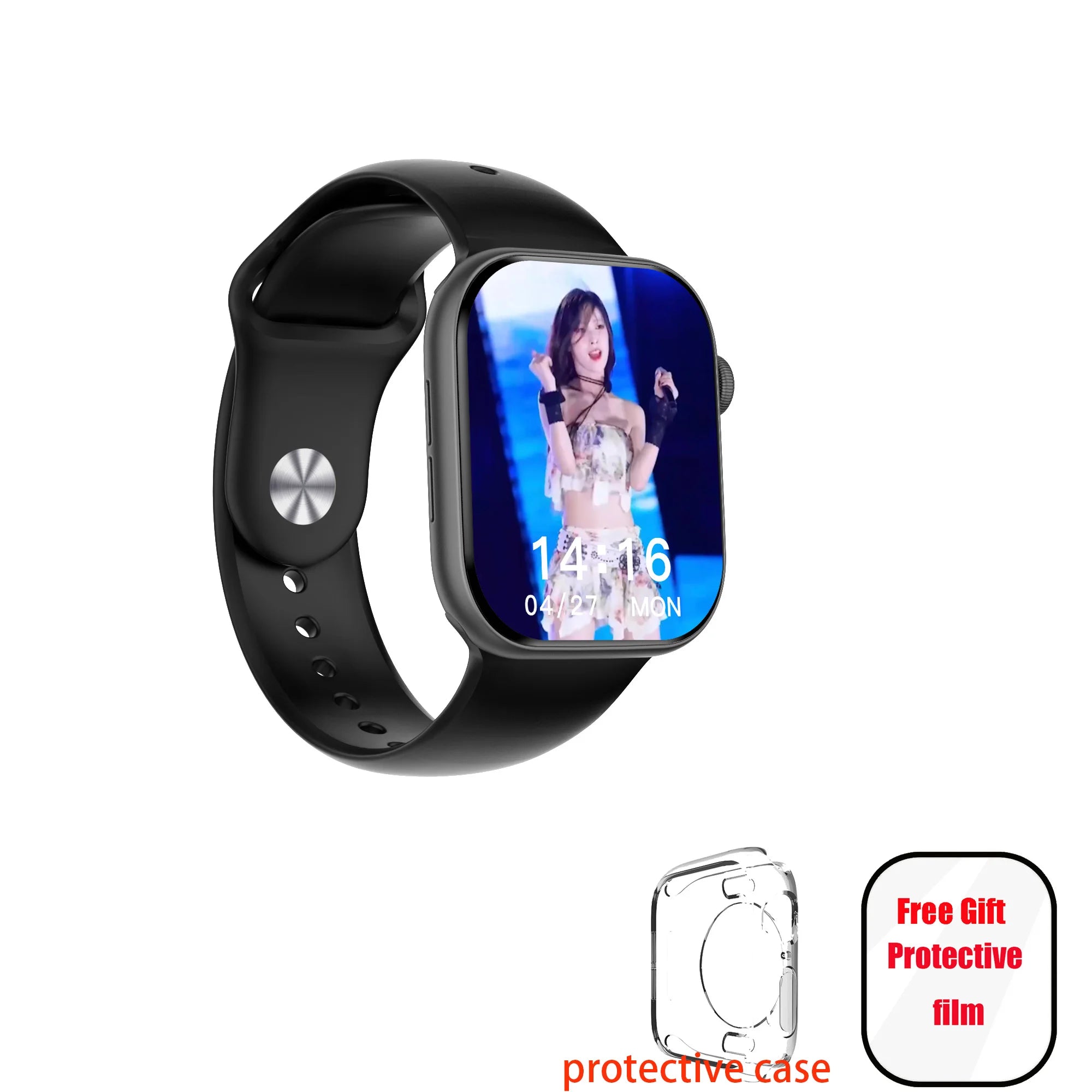 DT Watch Smart Watch X Series 10 AMOLED 46mm 4GB ROM TWS NFC Compass BT Call ChatGPT Sport Smartwatch Men Women For Android Ios