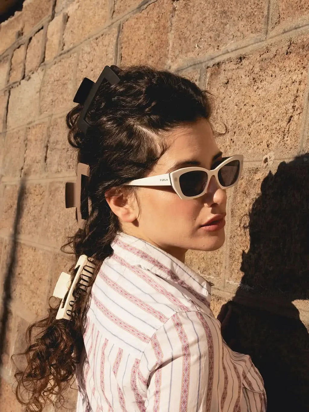 Neutral Luxe Claw Clips, Set of 3 - Clear Quartz Market