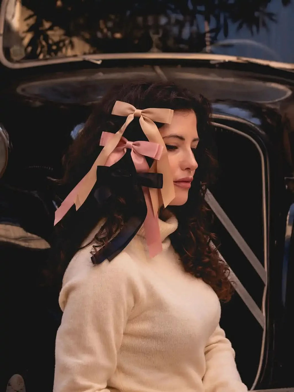 Classic Ribbon Barrettes, Set of 3 - Clear Quartz Market