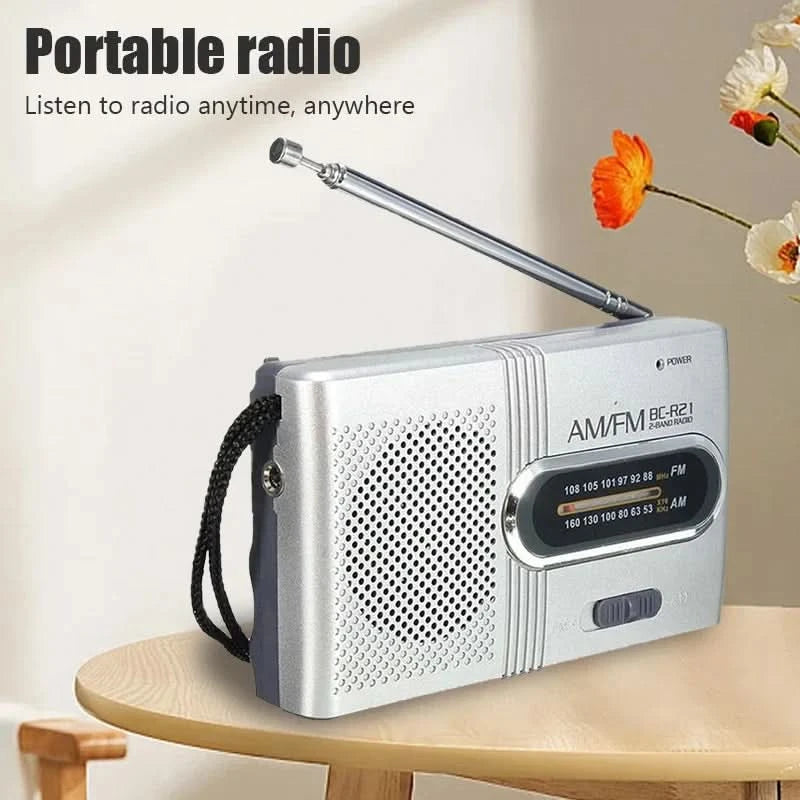 BC-R21 Mini AM/FM Portable Radio