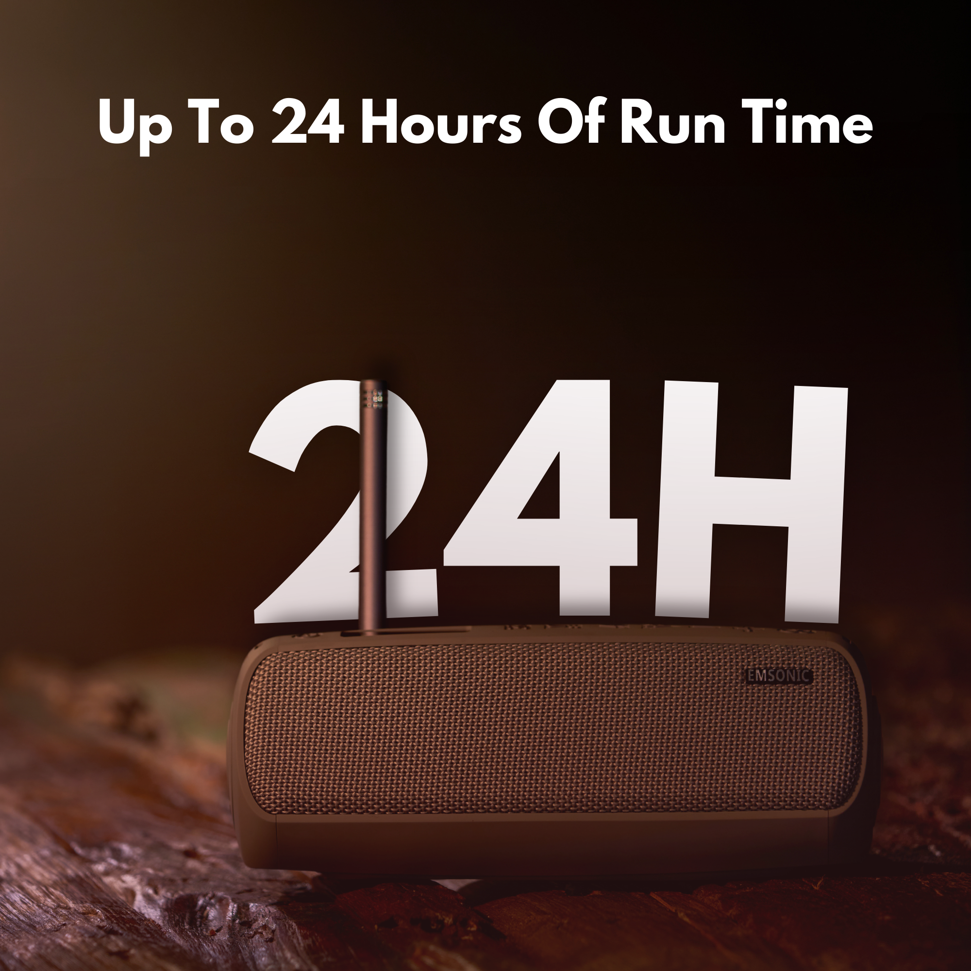 Saver Speaker w/ CO Detector & FM Radio