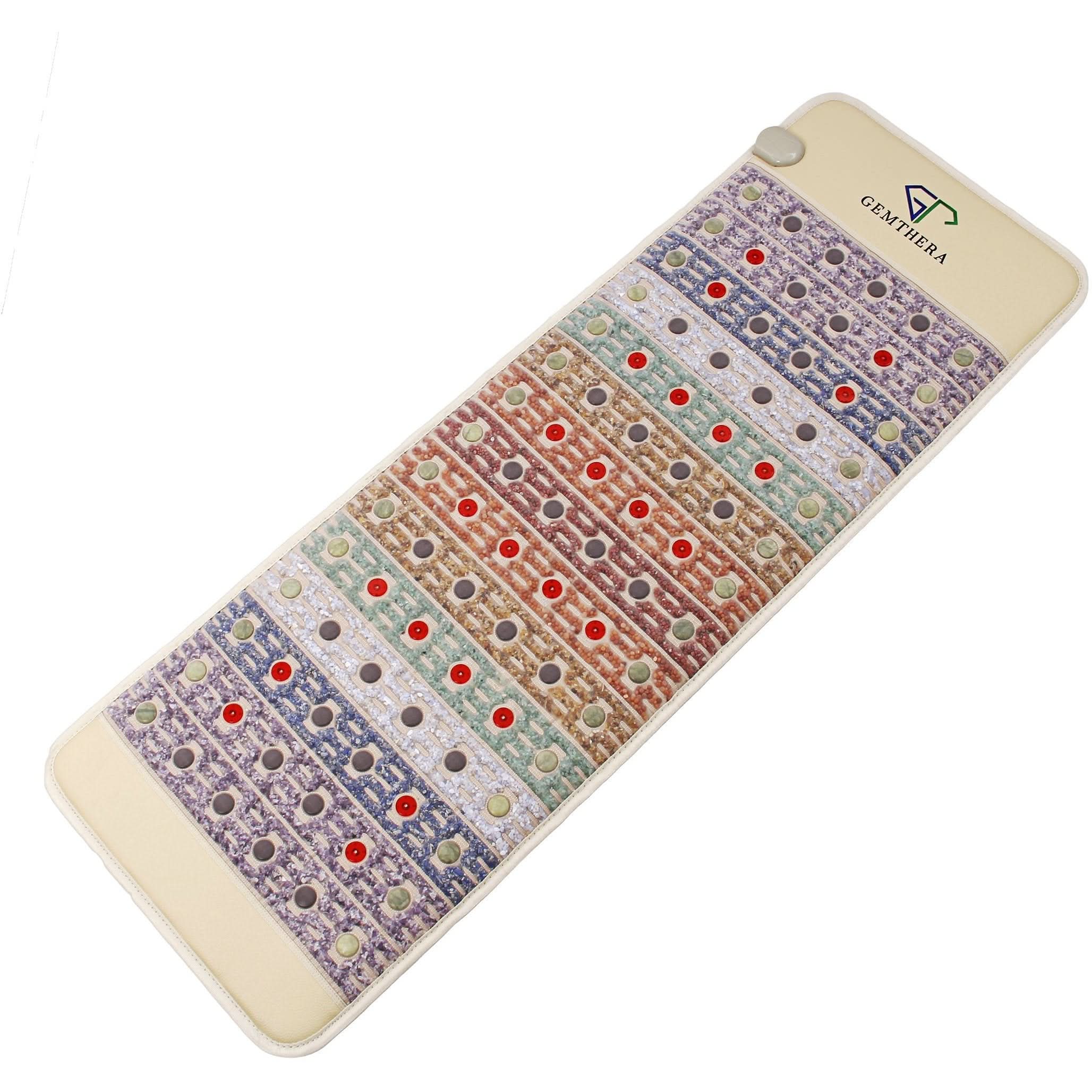 Gemstone Infrared Red Light Therapy Mat - Clear Quartz Market