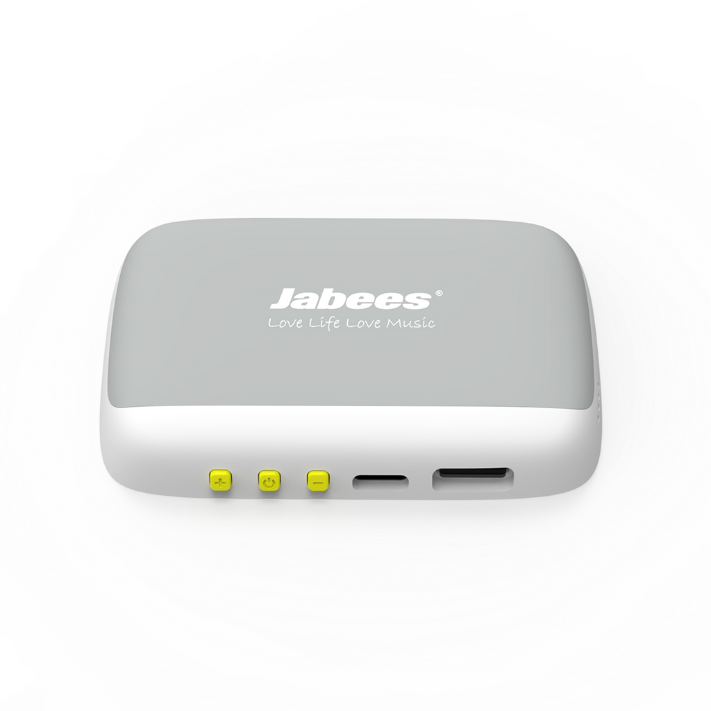 Jabees PEACE Pillow Speaker - Ultra-Thin Bone Conduction Sleep Speaker for Comfortable and Healthy Bedtime Audio