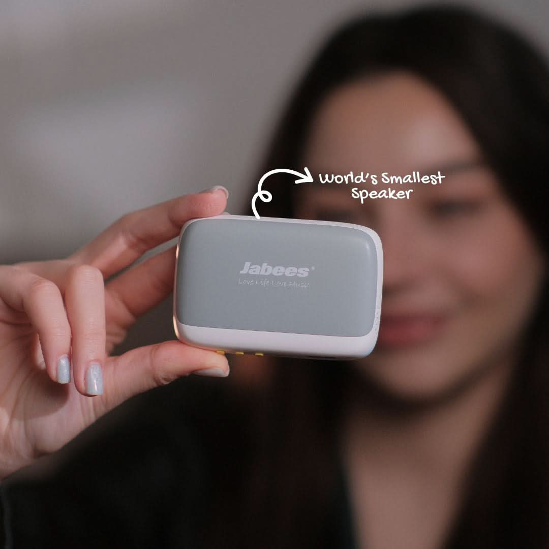 Jabees PEACE Pillow Speaker - Ultra-Thin Bone Conduction Sleep Speaker for Comfortable and Healthy Bedtime Audio