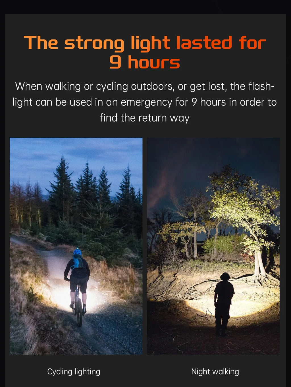 LIGE 1.7“ HD Screen LED Flashlight Outdoor Sports Smart Watch 2025 New 1100mAh Battery Compass 3ATM Waterproof SmartWatch Men