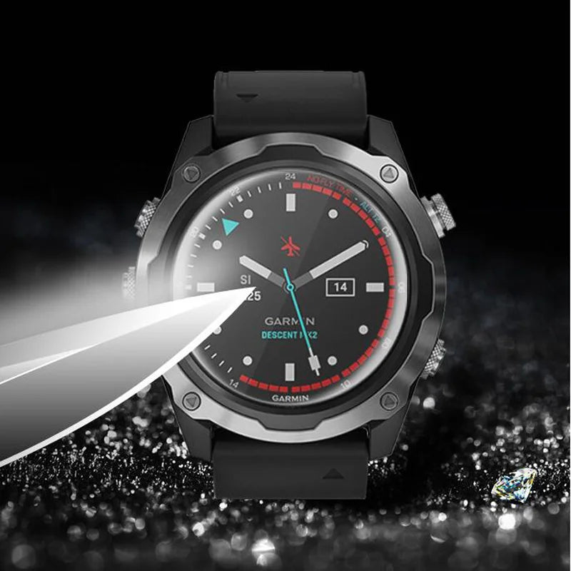 5pcs Soft TPU Clear Protective Film For Garmin Descent Mk3/Mk3i/Mk2/Mk2i/Mk2S 43mm 51mm 52mm Smart Watch Screen Protector Cover - Clear Quartz Market