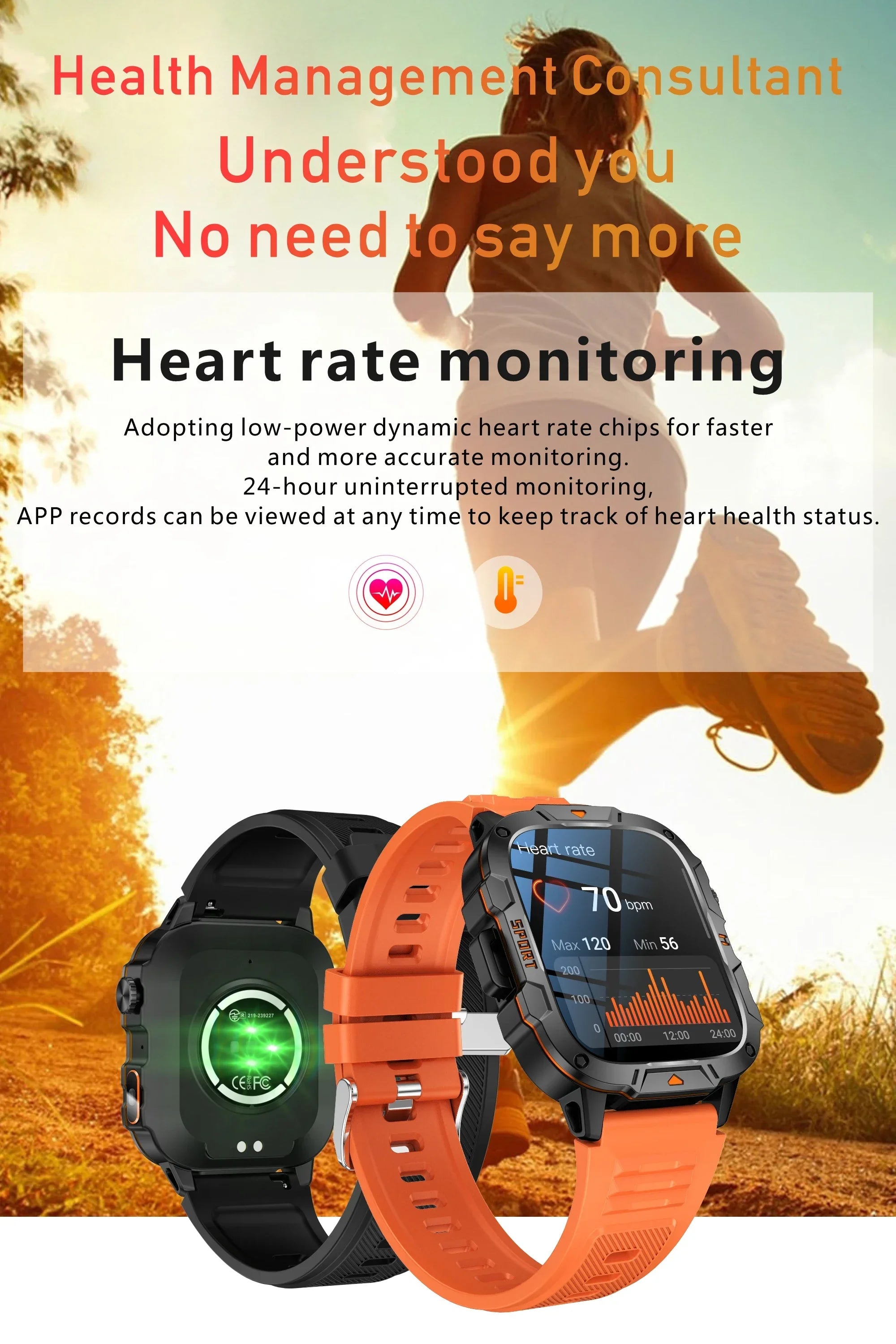 Xiaomi Military 2026 New Grade Smart Watch Men 1.96" AMOLED Screen 5ATM Waterproof Sports Fitness Tracker BT Call Smartwatch