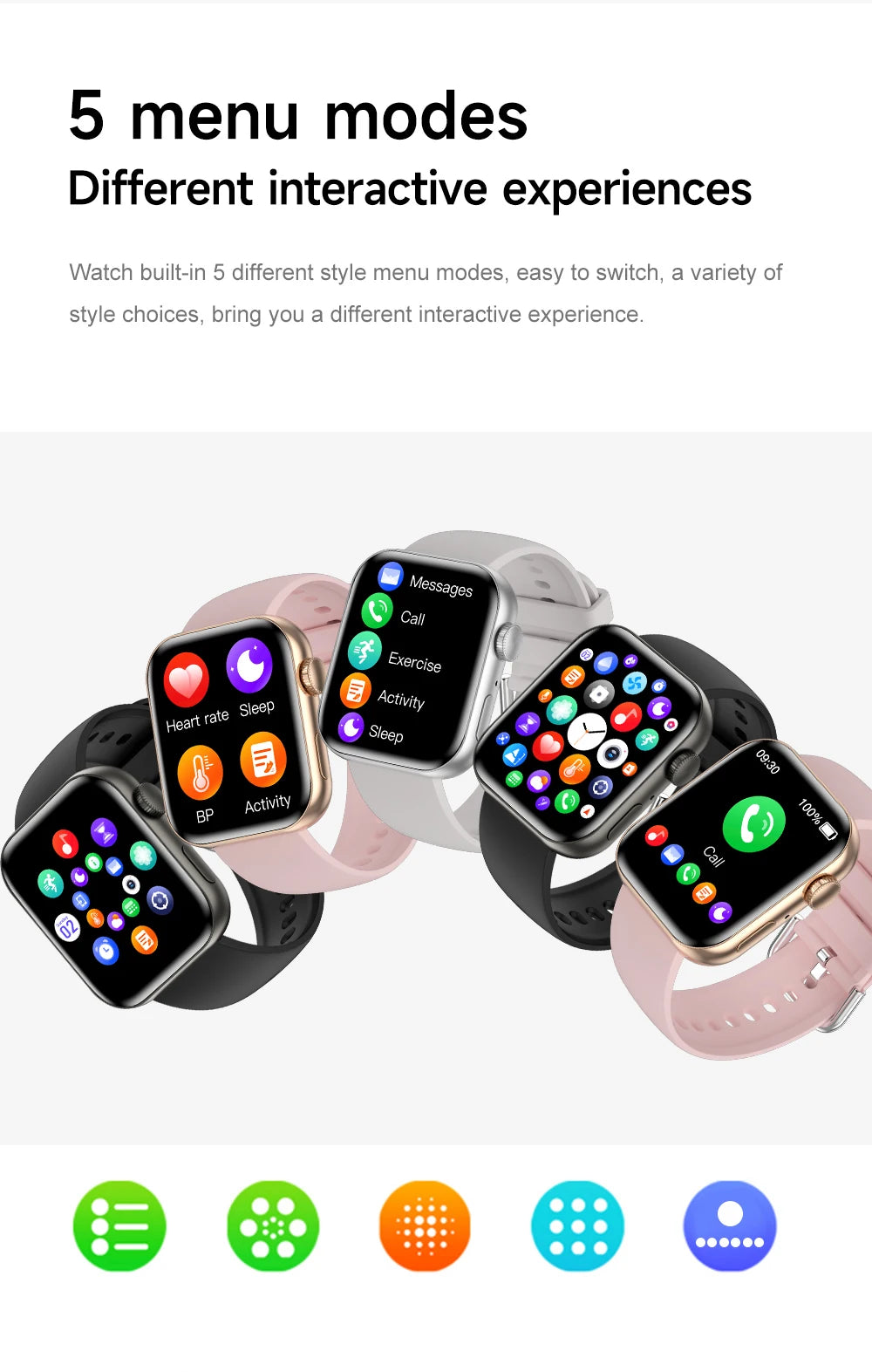 For IOS Watch Series 11 Men Women Smart Watch GPS Trajectory Bracelet AMOLED Display Bluetooth Call Sport Waterproof Smart Watch