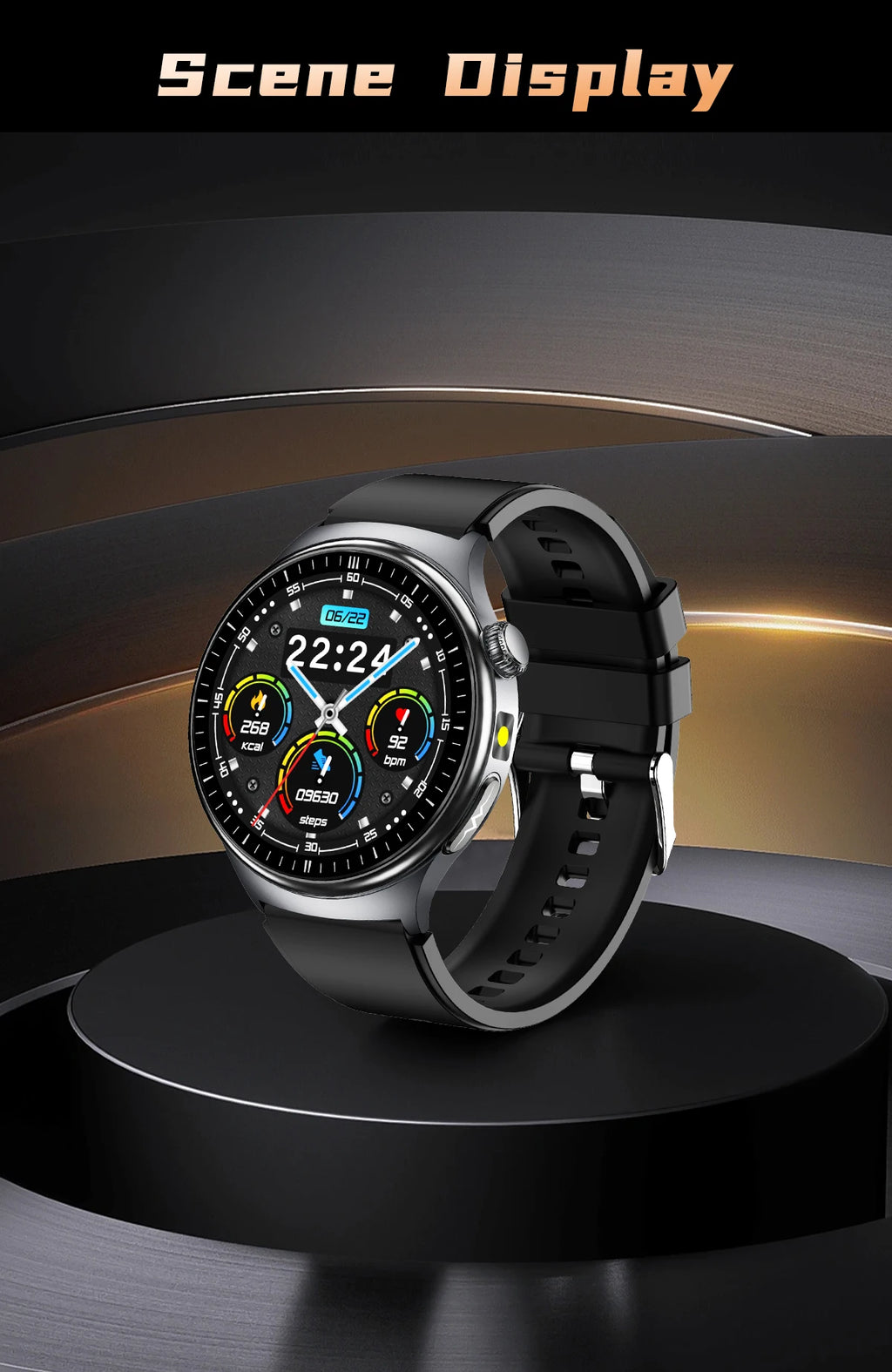 2025New Micro Physical Examination Smart Watch For Men Uric Acid Body Fat Five Organ Health Watches Bluetooth Call SmartBracelet