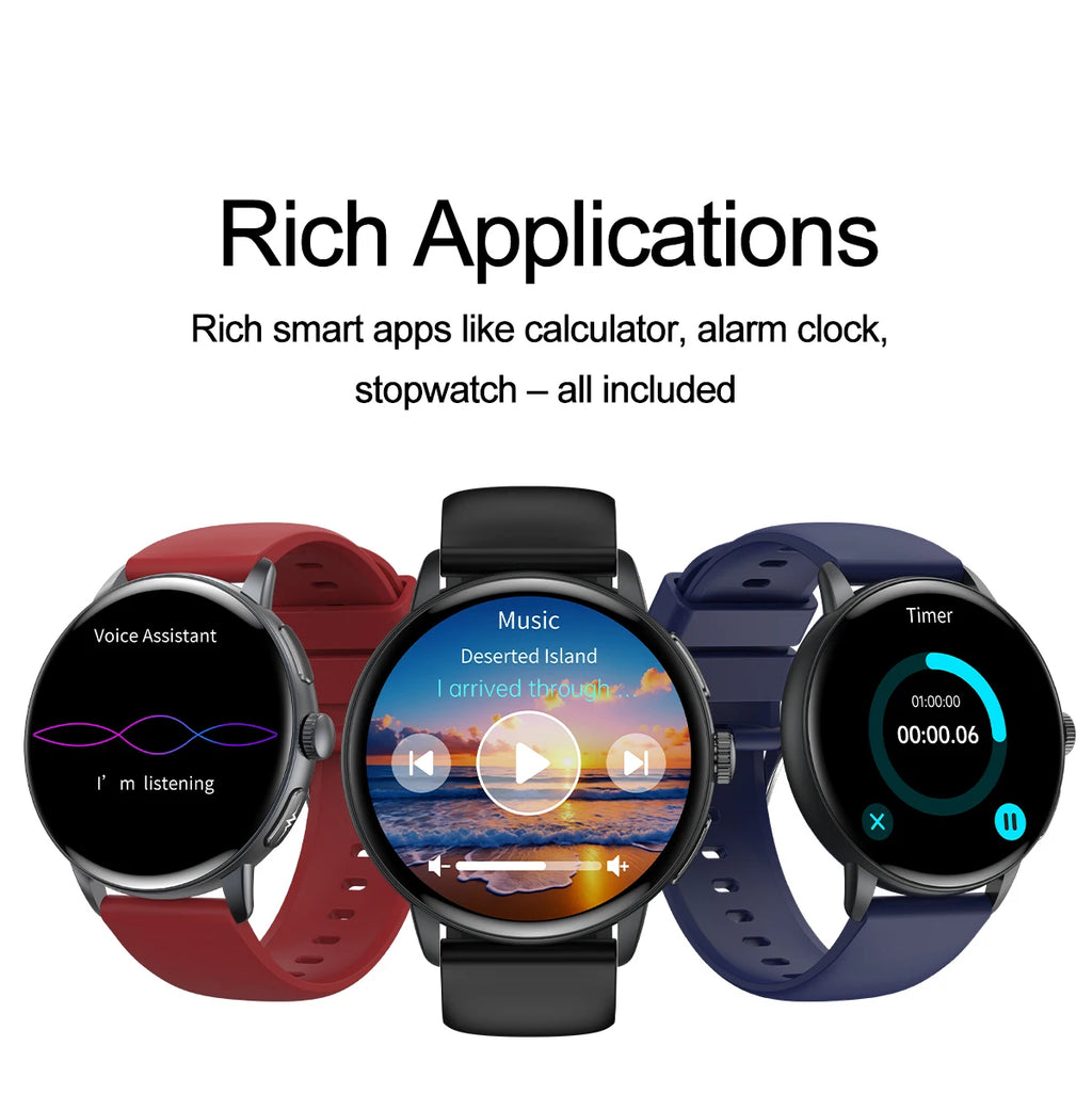 2026 New Professional Health Smart Watch Health Blood oxygen Pressure Uric Acid Blood lipid ECG Sports Call watch For Man Women