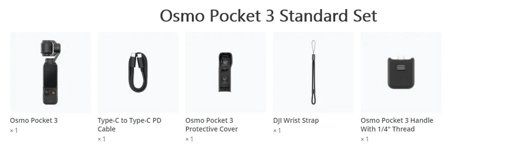 DJI Osmo Pocket 3 Vlogging Camera with 1'' CMOS&4K/120fps Video Face/Object Tracking 2" Rotatable Touchscreen Small Video Camera