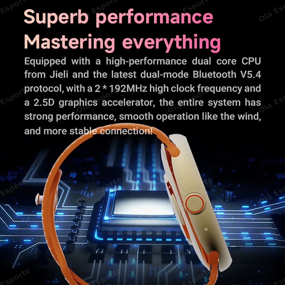 New Smart Watch Women AMOLED Screen Bluetooth Call NFC GPS Tracker Compass Sport Watches Fitness Clock Men Smartwatch Waterproof