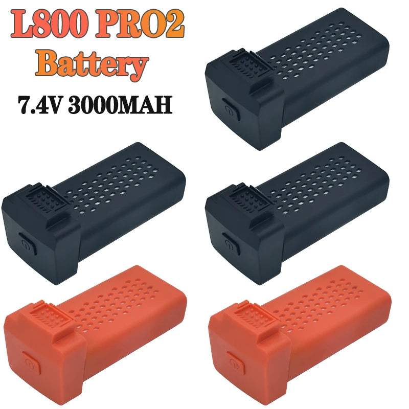 7.4V 3000mAh lithium battery for L800 Pro 2 Drone batteries Rc Drone Quadcopter Spare L800 pro2 Drone Aerial camera battery