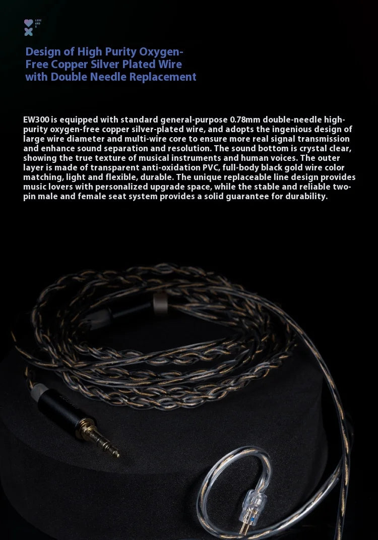 SIMGOT EW300 Gaming Earphones Wired In Ear HiFi DSP 1DD+1PLANAR+1PZT Anti Interference Monitor Headphones PC Esports Earbuds