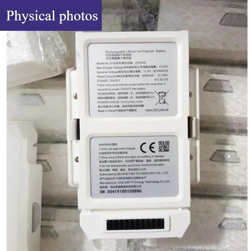 For FIMI X8SE 2020 2022 Drone Battery 4500mAh Lipo Intelligent Flight Battery for X8 Series Accessories.