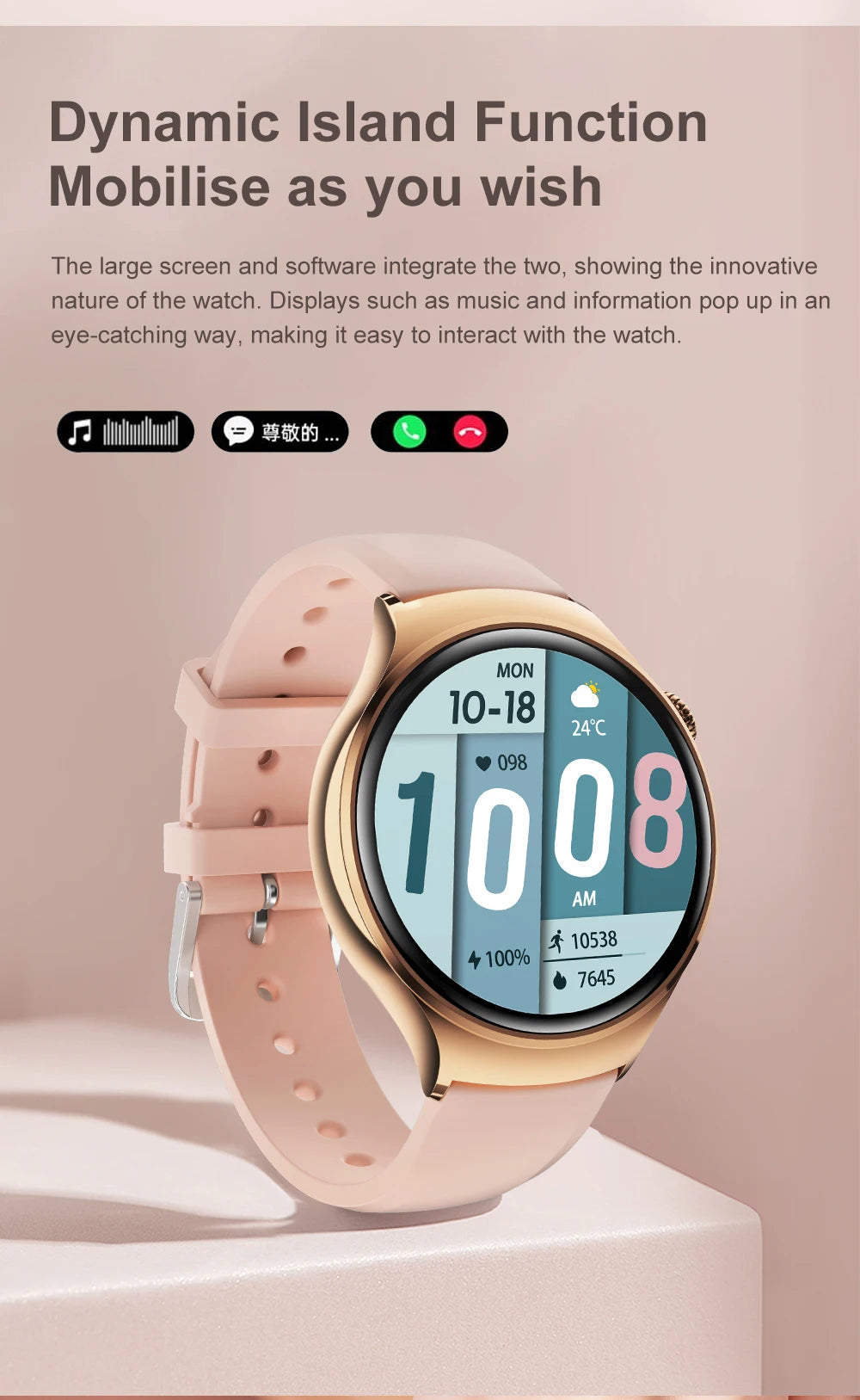 2025 New Xiaomi SmartWatch HD AMOLED Screen NFC Heart Rate Bluetooth Call Custom Dial Lady Sports Watch