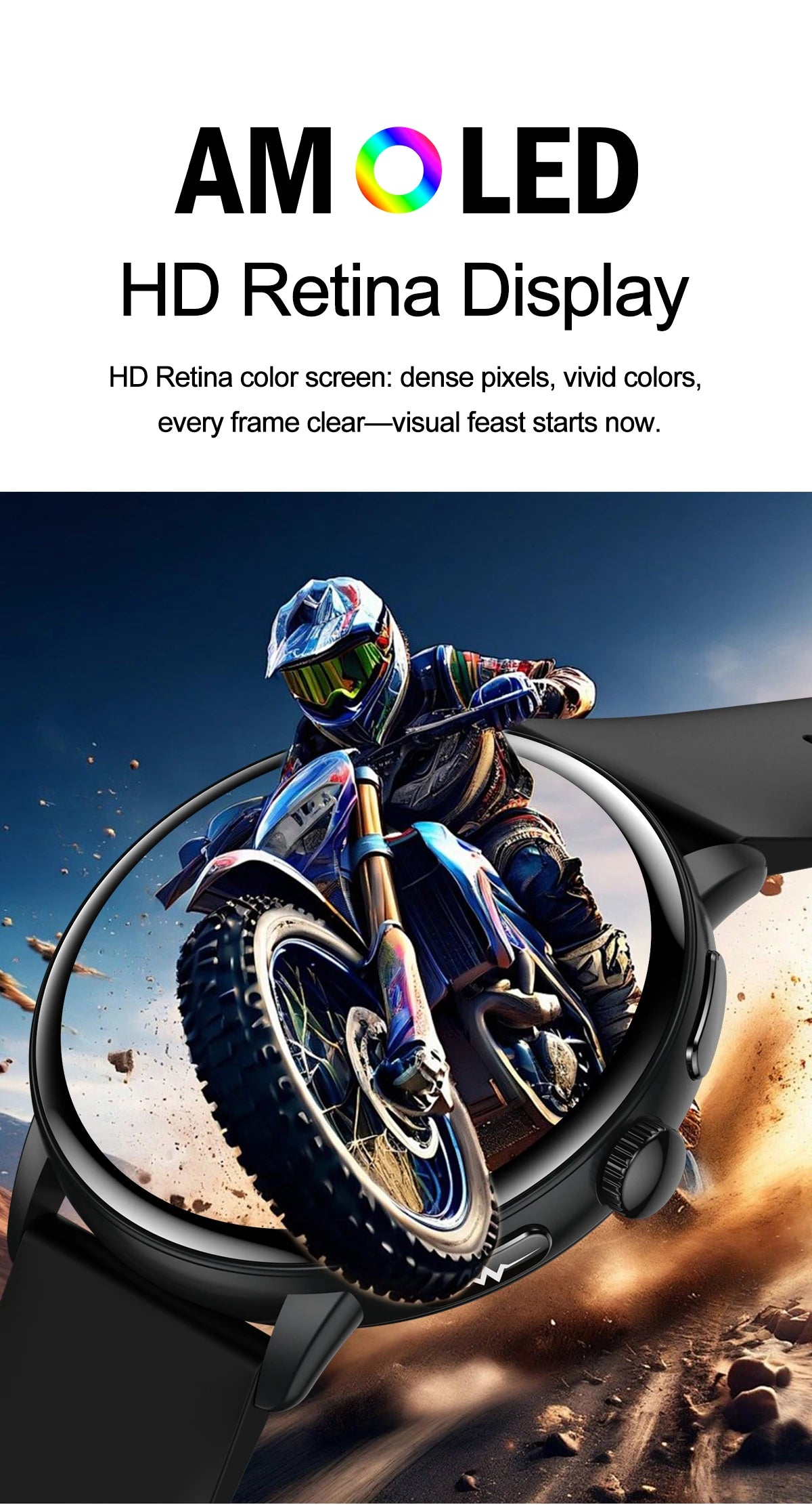 2026 New Professional Health Smart Watch Health Blood oxygen Pressure Uric Acid Blood lipid ECG Sports Call watch For Man Women - Clear Quartz Market