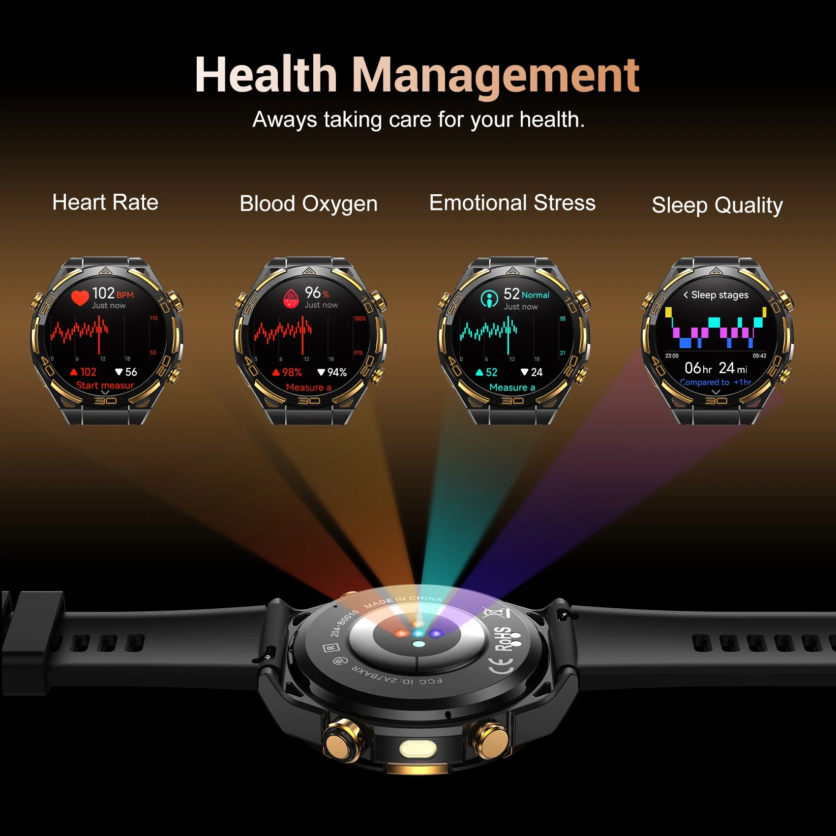 Blackview W90 Pro Smartwatch 1.43" AMOLED Display Up to 20 Days  Battery Life, Blood Oxygen,Bluetooth Calling,Heart Rate Monitor