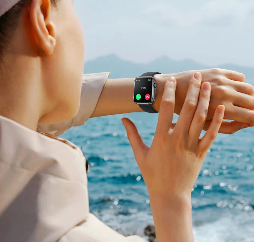 For IOS Watch Series 11 Men Women Smart Watch GPS Trajectory Bracelet AMOLED Display Bluetooth Call Sport Waterproof Smart Watch