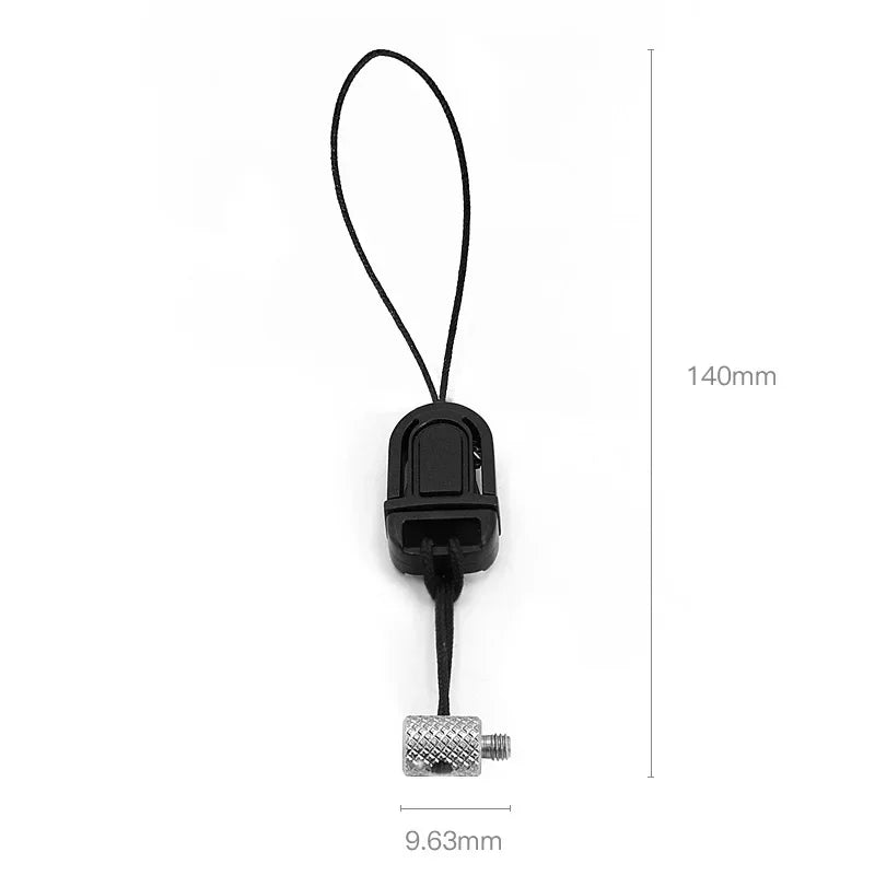For DJI OM 7/7P/6 Magnetic Phone Holder Anti-lost Strap Rope Osmo Mobile7 Gimbal Anti-drop Lanyard Prevent Phone from Fall down - Clear Quartz Market