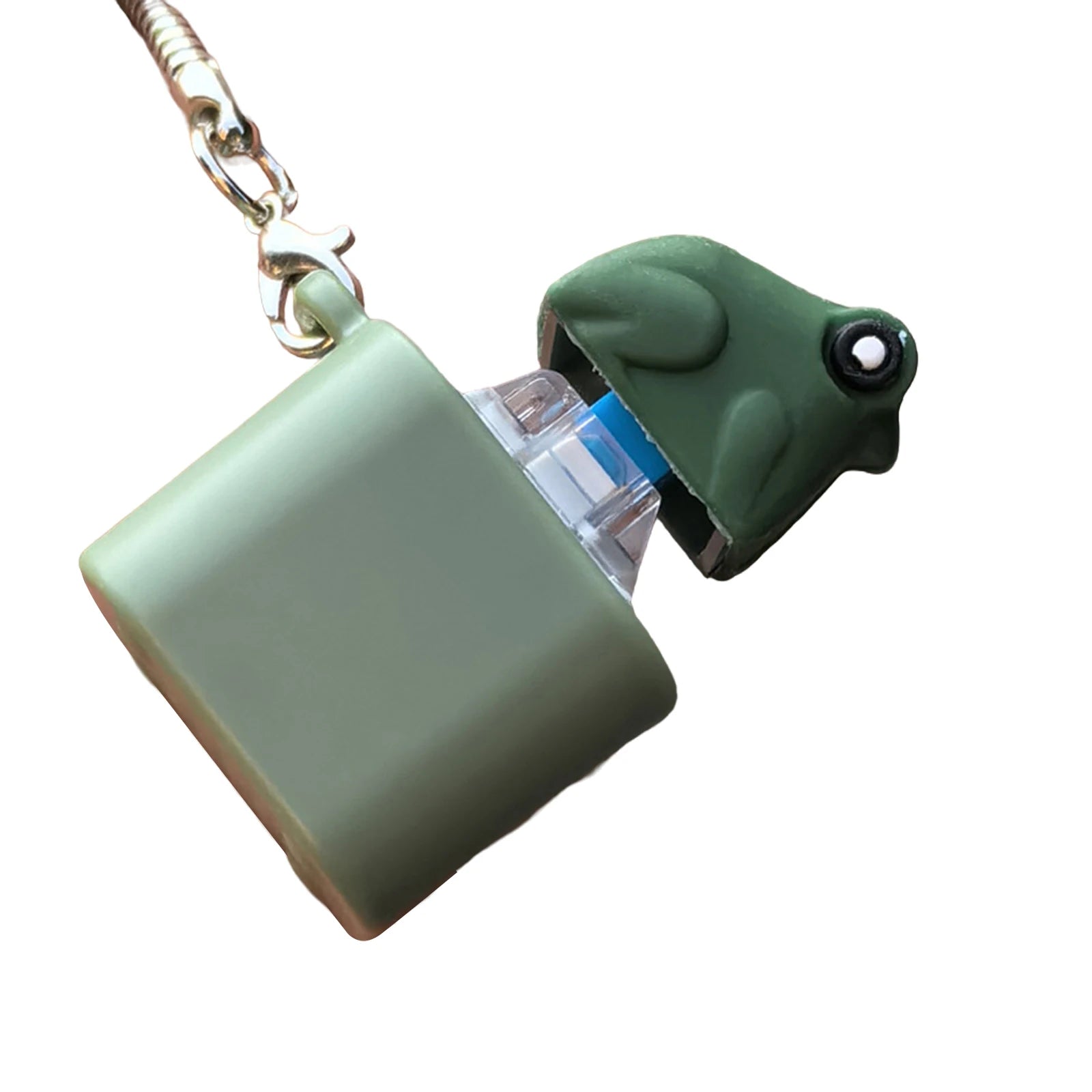 Animal Keyboard Fidget Toy with Sound Light Decompression Toys Keyboard Clicker Keychain for Adults Stress Relief Sensory Toy