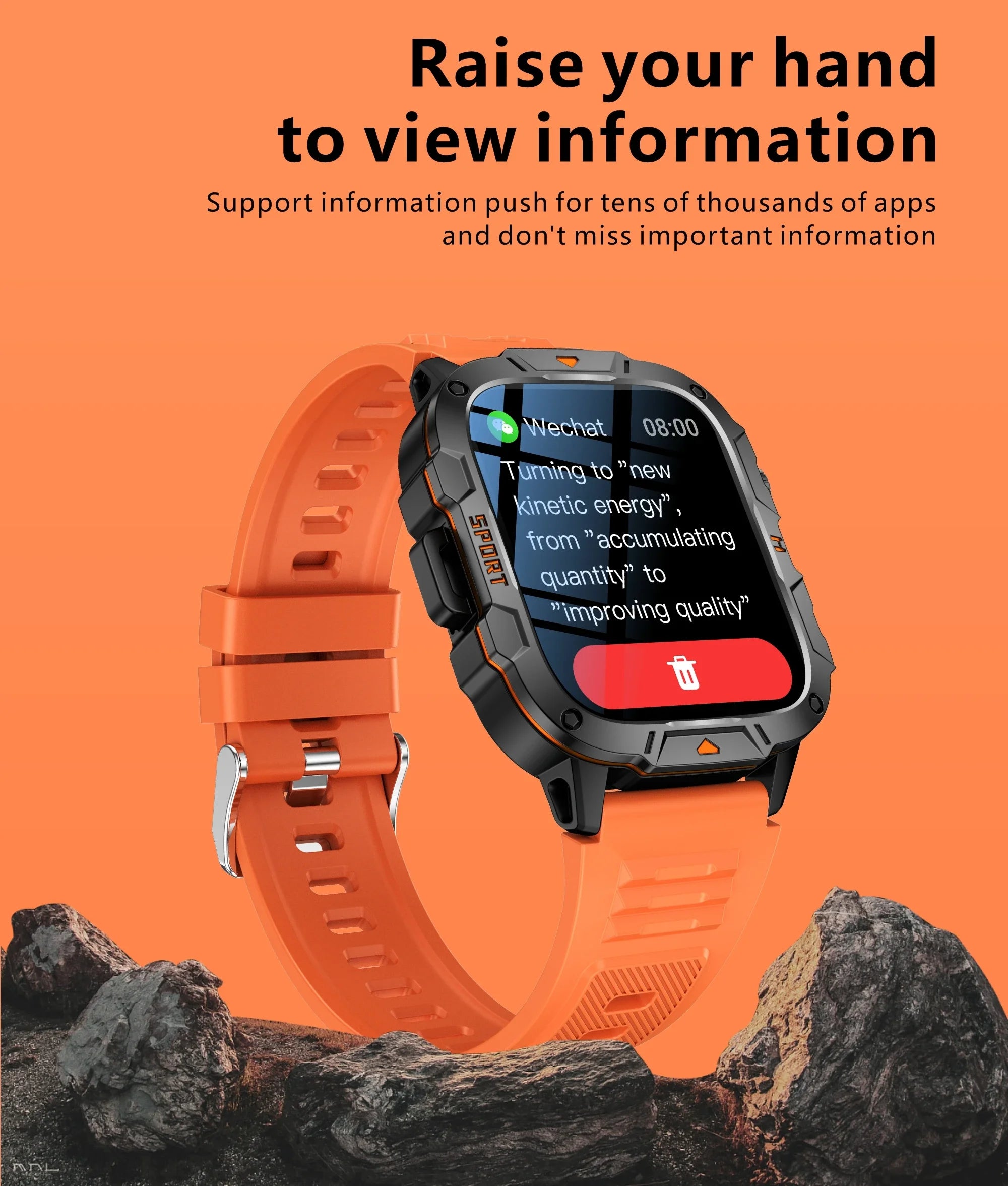 Xiaomi Military 2026 New Grade Smart Watch Men 1.96" AMOLED Screen 5ATM Waterproof Sports Fitness Tracker BT Call Smartwatch