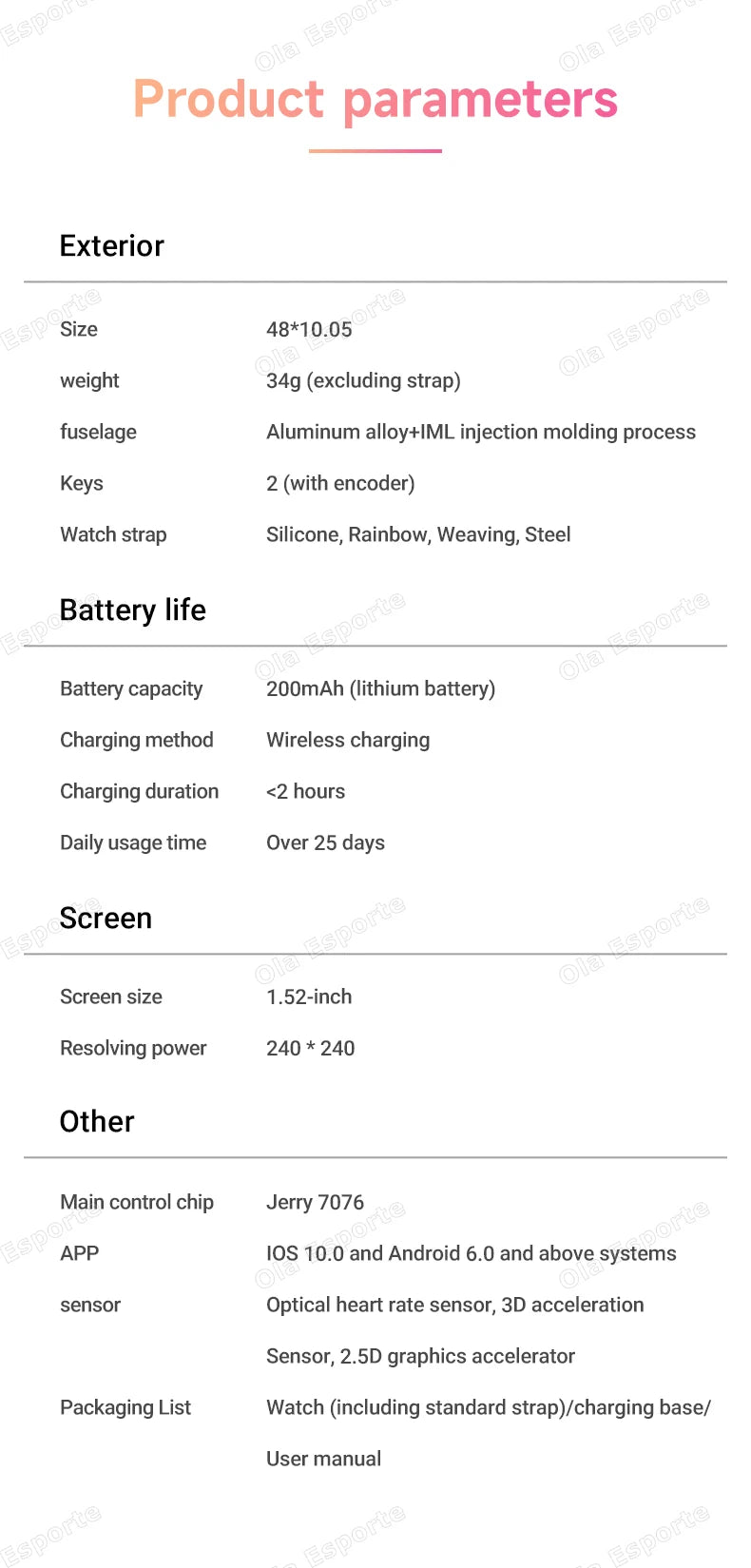 New Smart Watch Women AMOLED Screen Bluetooth Call NFC GPS Tracker Compass Sport Watches Fitness Clock Men Smartwatch Waterproof