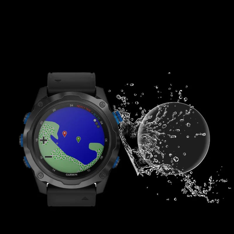 5pcs Soft TPU Clear Protective Film For Garmin Descent Mk3/Mk3i/Mk2/Mk2i/Mk2S 43mm 51mm 52mm Smart Watch Screen Protector Cover - Clear Quartz Market