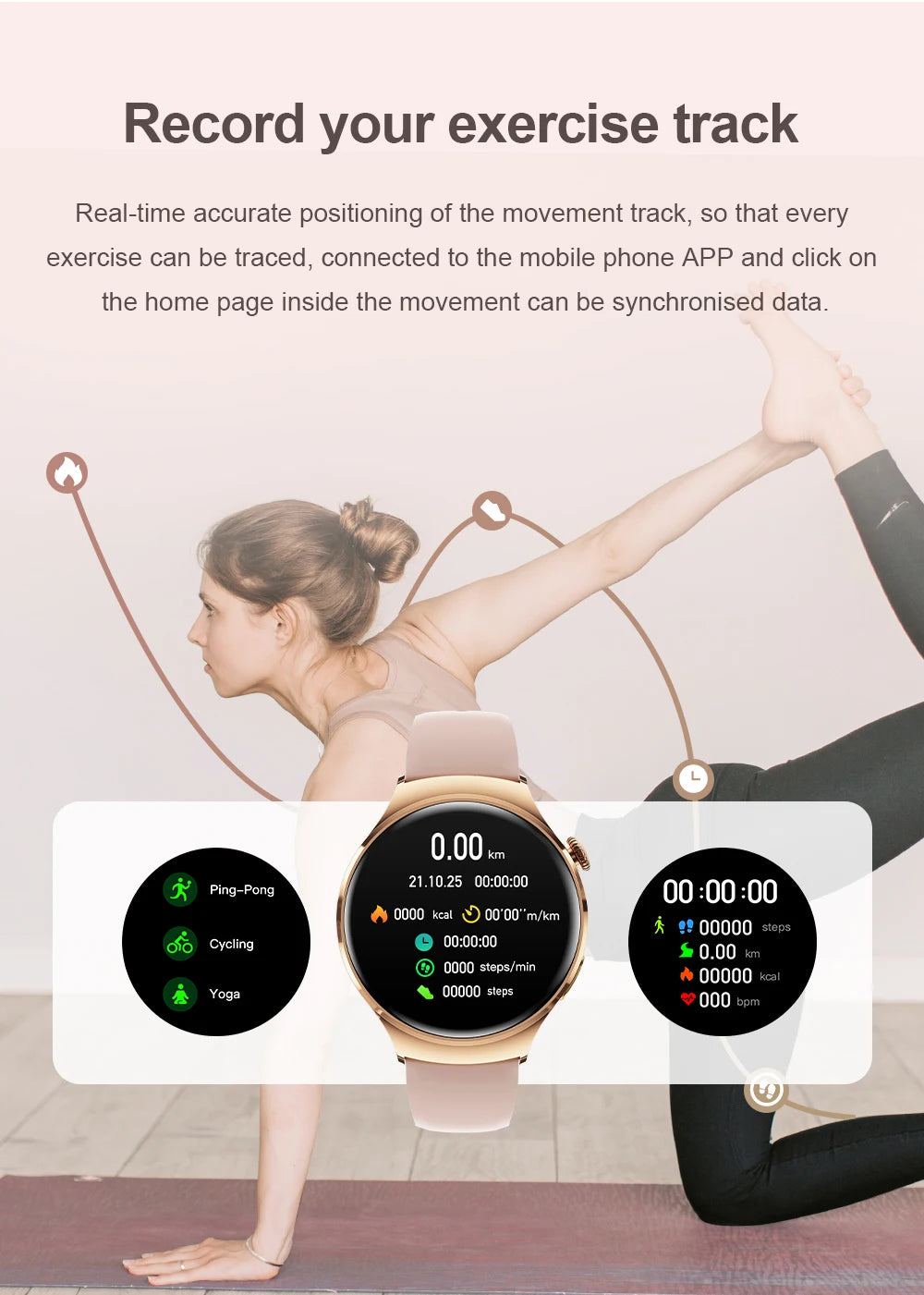 2025 New Xiaomi SmartWatch HD AMOLED Screen NFC Heart Rate Bluetooth Call Custom Dial Lady Sports Watch