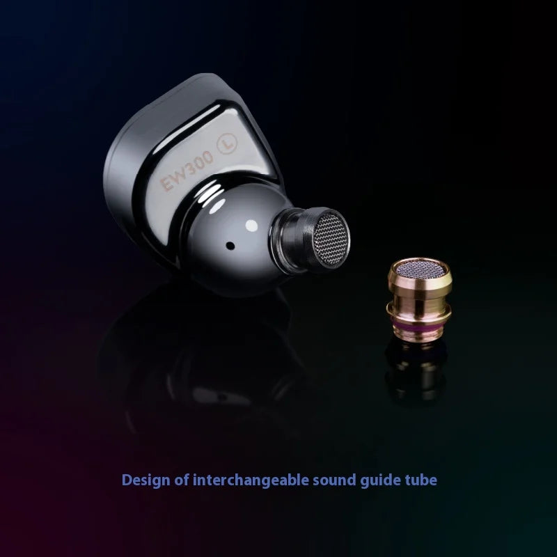 SIMGOT EW300 Gaming Earphones Wired In Ear HiFi DSP 1DD+1PLANAR+1PZT Anti Interference Monitor Headphones PC Esports Earbuds