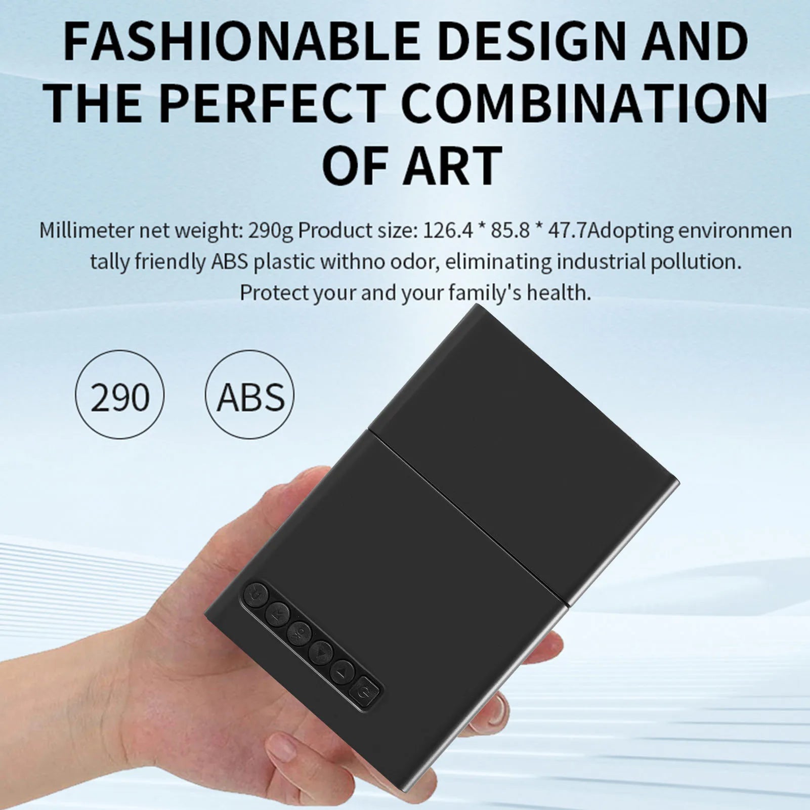 Manual Compact Projector 1080P Adjustable Auto Keystone Correction LED Movie Projector with Stereo Speaker Remote Control