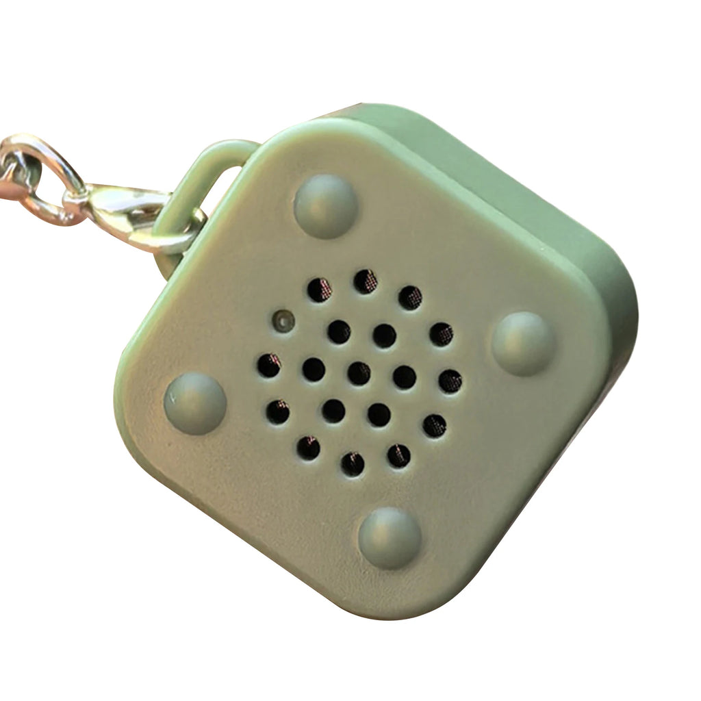 Animal Keyboard Fidget Toy with Sound Light Decompression Toys Keyboard Clicker Keychain for Adults Stress Relief Sensory Toy