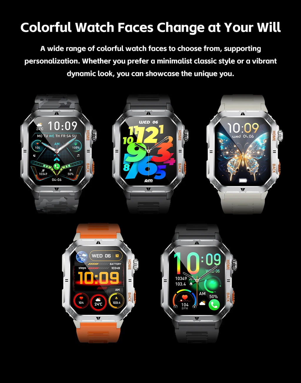 2025 New Military Outdoor 1000 mAh Battery Smart Watch Men GPS Sports Heart Rate IP68 Waterproof BT Calling Smartwatch Man xiaom