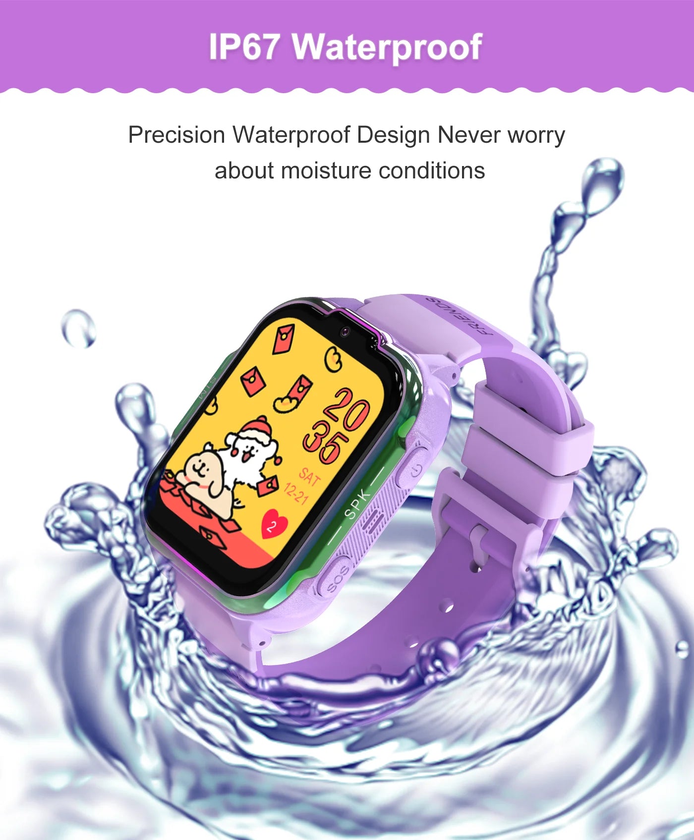 For Android Kids Smart Watch SOS GPS Location Video Call Sim Card For Children SmartWatch Camera Waterproof Watch For Boys Girls