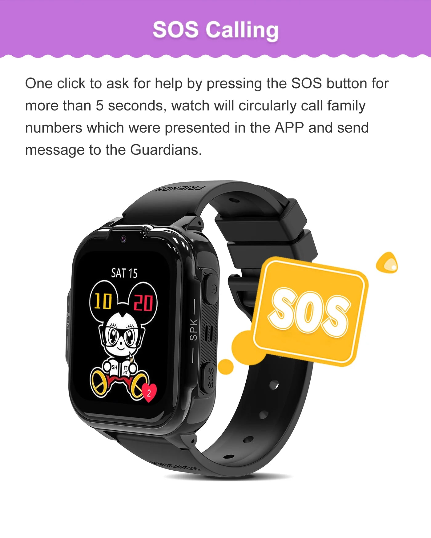 For Android Kids Smart Watch SOS GPS Location Video Call Sim Card For Children SmartWatch Camera Waterproof Watch For Boys Girls