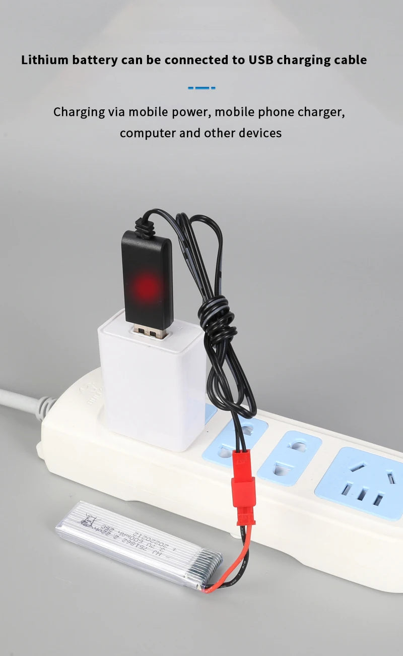 Lithium Battery 3.7V Jst 600mAh 751862 Batteries for Udi U818A WLtoys V959 V929 Drone Accessories Model Aircraft Drill 25C Li Po