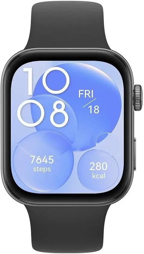 HUAWEI Watch FIT 3,1.82" AMOLED Display ,Ultra-Slim Design,All-Round Fitness Management,Comprehensive Health Managment,Durable - Clear Quartz Market