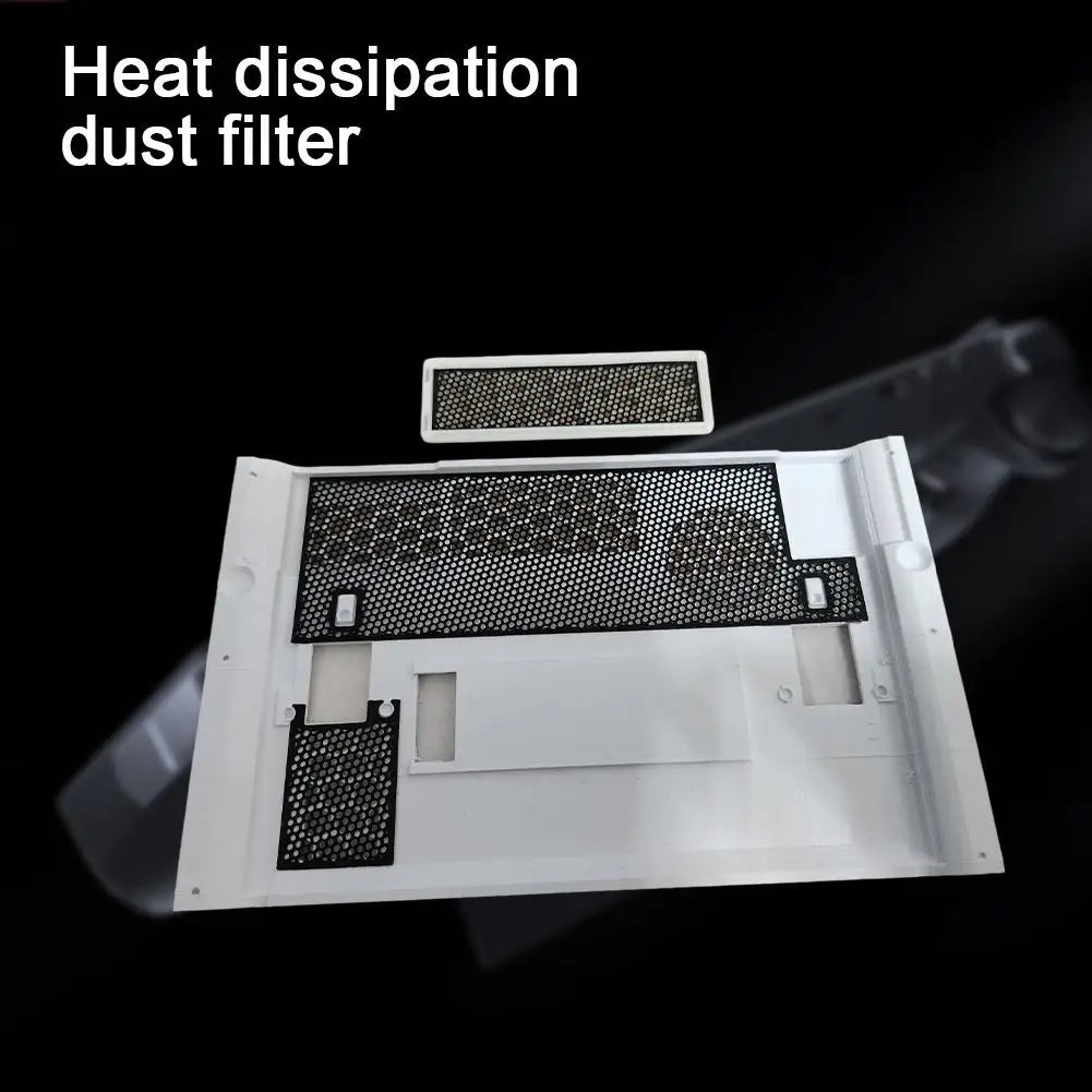 Modification Heat Dissipation Back Cover Backplane Dust Filter For Legion Go Portable Hard Shell Hollow Back Cover