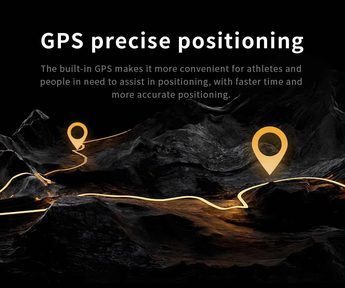 2025 For Huawei Stratos 4 GPS Smartwatch 1.43"AMOLED HD Screen Compass Barometric Altimeter Flashlight Voice Calling Smart Watch