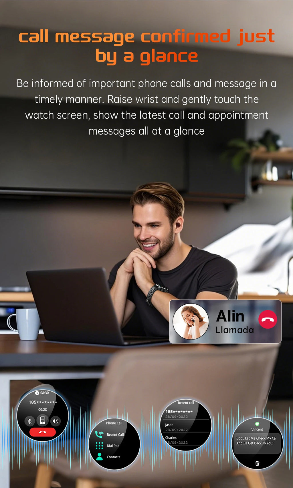 LIGE 1.7“ HD Screen LED Flashlight Outdoor Sports Smart Watch 2025 New 1100mAh Battery Compass 3ATM Waterproof SmartWatch Men