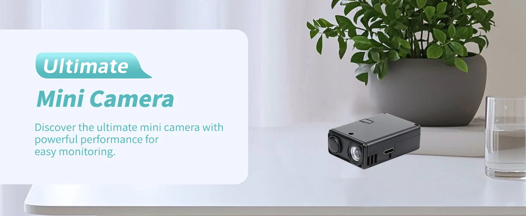 2025 Security Camera 4K Mini WiFi Monitor wireless smart Remote Motion Detecting Surveillance safety Protection Indoor detection