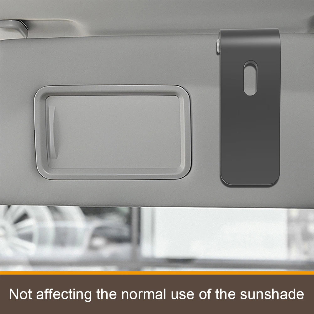 Car Sun Visor Action Camera Mount Bracket 1/4 Inch Adjustment Car Sun Visor Camera Mount for Osmo Pocket 3 Action 4 Insta360 X3 - Clear Quartz Market